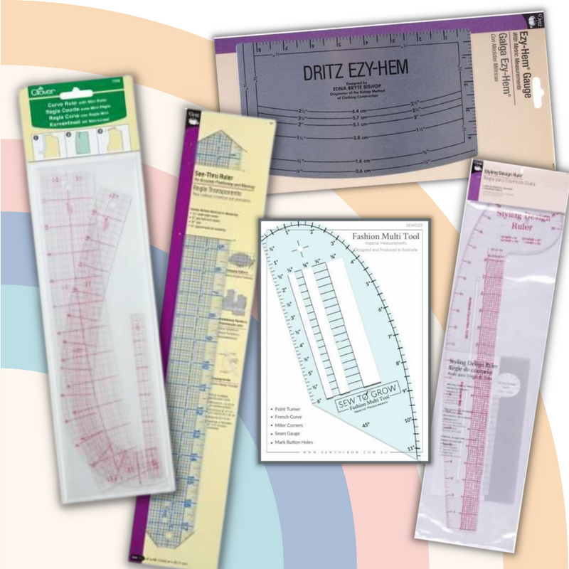 Fashion Design Ruler Bundle