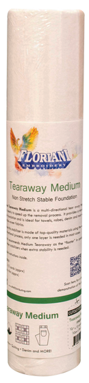Floriani Medium Weight Tearaway 12"x10yds FTM1210
