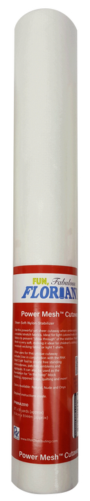 Floriani Power Mesh Natural 20"x10yds FPMNA2010