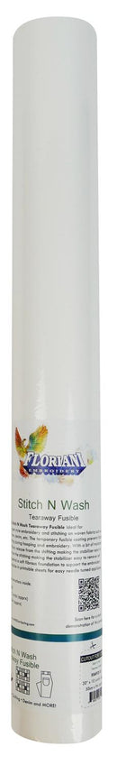 Floriani's Stitch N Wash Fusible 20"x10yds FSWF2010