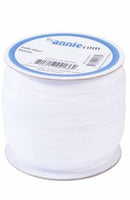 Fold-Over Elastic 3/4"-White SUP211-50-WI