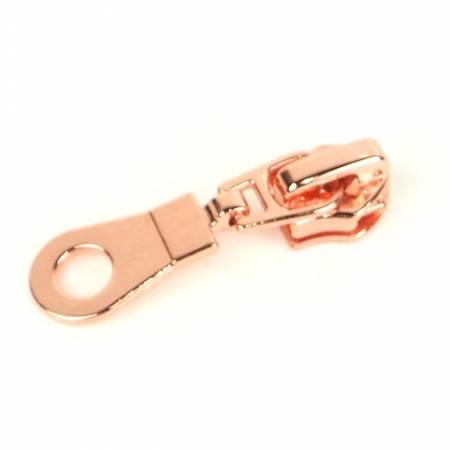 Four Donut Zipper Pulls Rose Gold STS188C