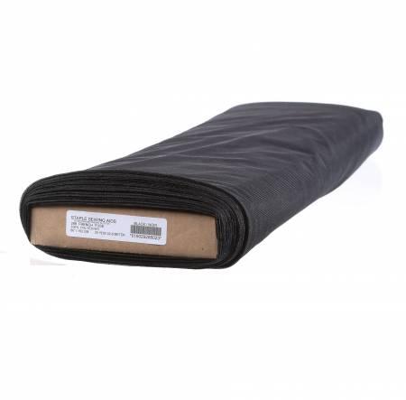 French Fuse Tricot 60in Black - 288ST-BLK