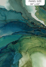 Midas Touch-31" Panel Teal/Green DM26832-68