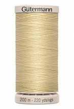 Hand Quilting Cotton Thread 200m/219yds Cream 738219-928