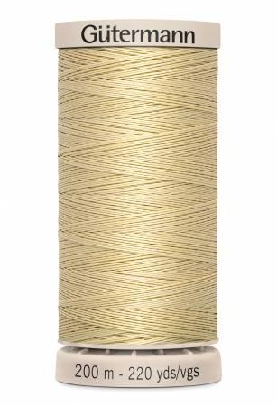 Hand Quilting Cotton Thread 200m/219yds Cream 738219-928