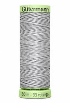 Heavy Duty Polyester Top Stitching 30M Mist Grey 729891-102