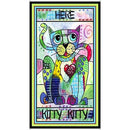 Here Kitty Kitty-25" Panel 2600-29957-X