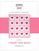 I Heart You Quilt Pattern TJCMHQ01