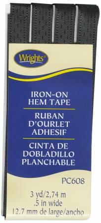 Iron-On Hem Tape Black 117608031