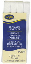 Iron On Hem Tape 3yd Oyster 117608028