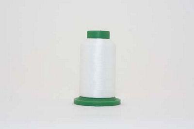 Isacord 1000m Polyester - 0015 White - Embroidery Thread