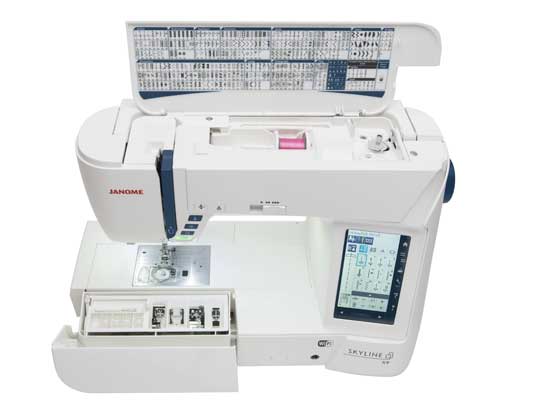 Janome Skyline S9 Sewing and Embroidery Machine