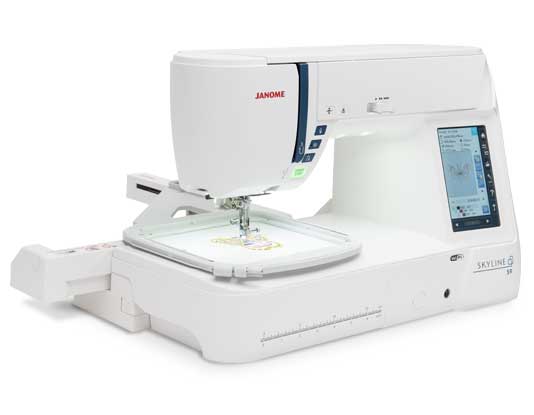 Janome Skyline S9 Sewing and Embroidery Machine