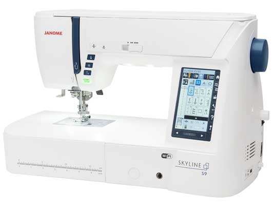Janome Skyline S9 Sewing and Embroidery Machine