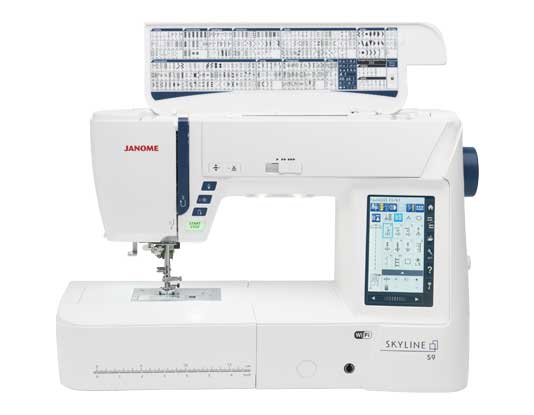 Janome Skyline S9 Sewing and Embroidery Machine