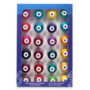 Jewel Tones 24 pc Embroidery Thread Set -  ETPJEWEL24