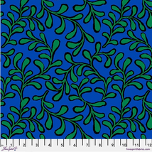 Kaffe Fassett Collective February 2023-Twig Blue PWGP196.BLUE