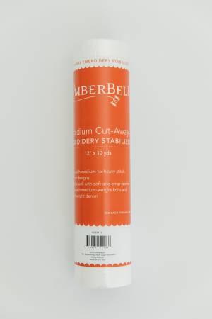 Kimberbell Embroidery Stabilizer-Medium Cut-Away 12"x10yds KDST114