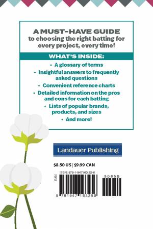 Know Your Battings: Carry Along Reference Guide for Quilters & Sewers L256K