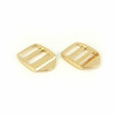 Ladder Lock Slider Buckles Gold