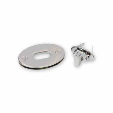 Large Classic Turn Lock Nickel STS234S