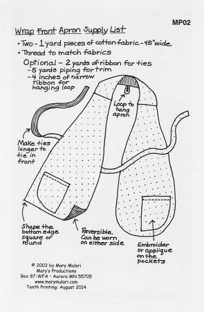 Wrap Front Apron MUP02