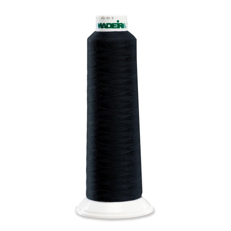 Madeira Aerolock Poly Black 2000YD Serger Thread - 91288000