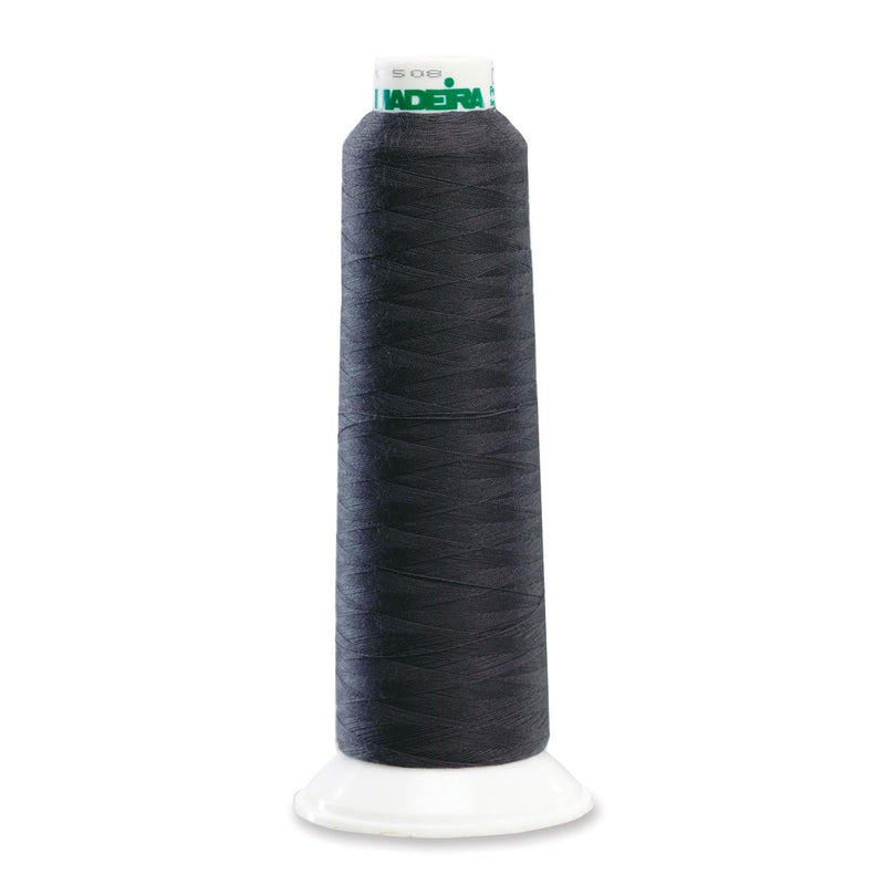 Madeira Aerolock Poly Charcoal 2000YD Serger Thread - 91288401