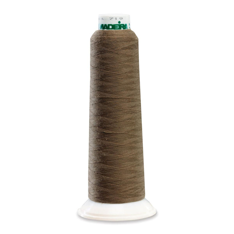 Madeira Aerolock Poly Dark Taupe 2000YD Serger Thread - 91289280
