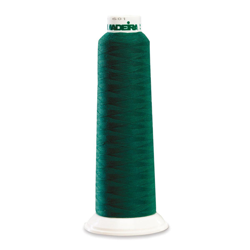 Madeira Aerolock Poly Pine Green 2000YD Serger Thread - 91289902