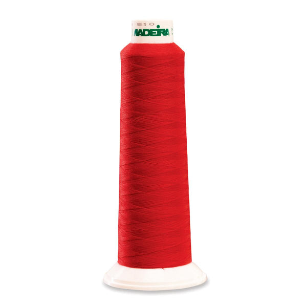 Madeira Aerolock Poly Red 2000YD Serger Thread - 91288380