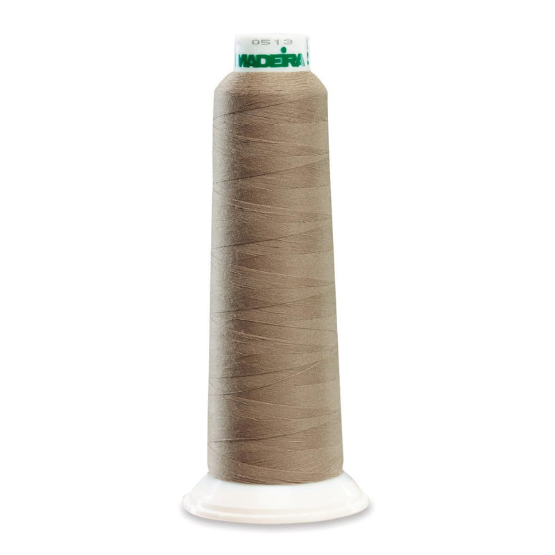 Madeira Aerolock Poly Taupe 2000YD Serger Thread - 91289270