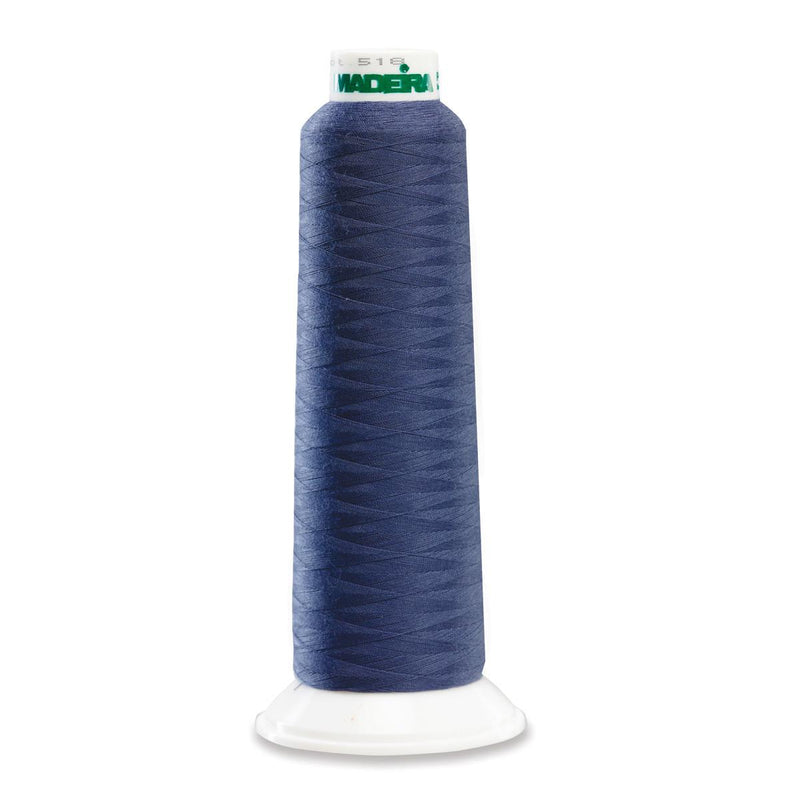 Madeira Aerolock Poly Blue Steel 2000YD Serger Thread - 91288105
