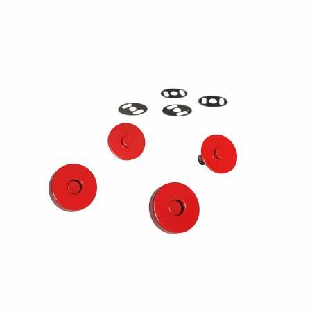 Magnetic Snaps-Red set of 2 SASSKIT011C