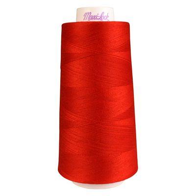 Maxi-Lock Polyester Serger Thread: 3000yds 50wt - Artillery Red - 51-32326
