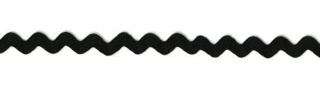Medium Rick Rack Black pk (.5"W x 2.5Yds) - 117401031