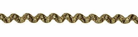 Medium Rick Rack Metallic Gold 117225046