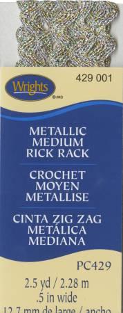 Medium Rick Rack Rainbow Metallic 117429001