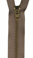 Metal Jean Zipper5" - Beige - JEAN5-573