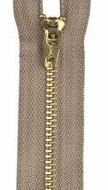 Packaged Metal Jean Zipper 7in Dogwood F2707-155