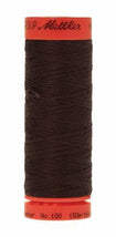 Metrosene Poly Very Dark Brown 50wt 150M Thread - 9161-1002