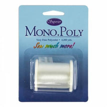 MonoPoly Invisible Polyester Thread Clear .004mm 2200yds - 11901