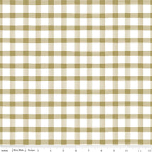 Monthly Placemats-Gingham Gold SC13944-GOLD