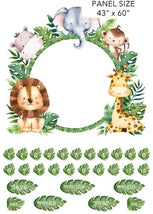 Wee Safari-60" Milestone Panel White/Multi DP25649-10