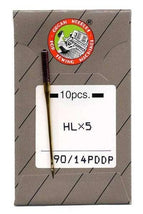 Organ Titanium Quilting Machine Needle Size 14/90 HLX5PD14