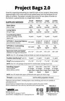 Project Bags 2.0 Pattern PBA206-2