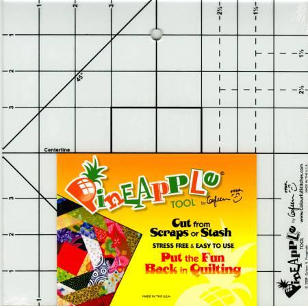 Pineapple Tool Ruler 8.5in x 8.5in CS00137