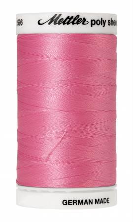 Poly Sheen Embroidery Thread Azalea Pink - 40wt 875yds