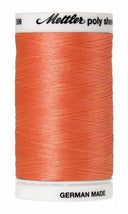 Poly Sheen Embroidery Thread Salmon - 40wt 875yds